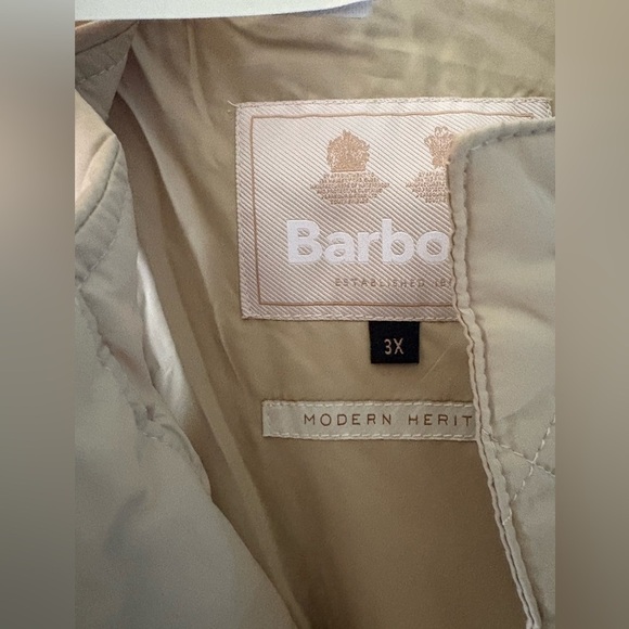 🆕Barbour Cosmia Liner Quilted Long Vest Size 3X NWT - Picture 11 of 13